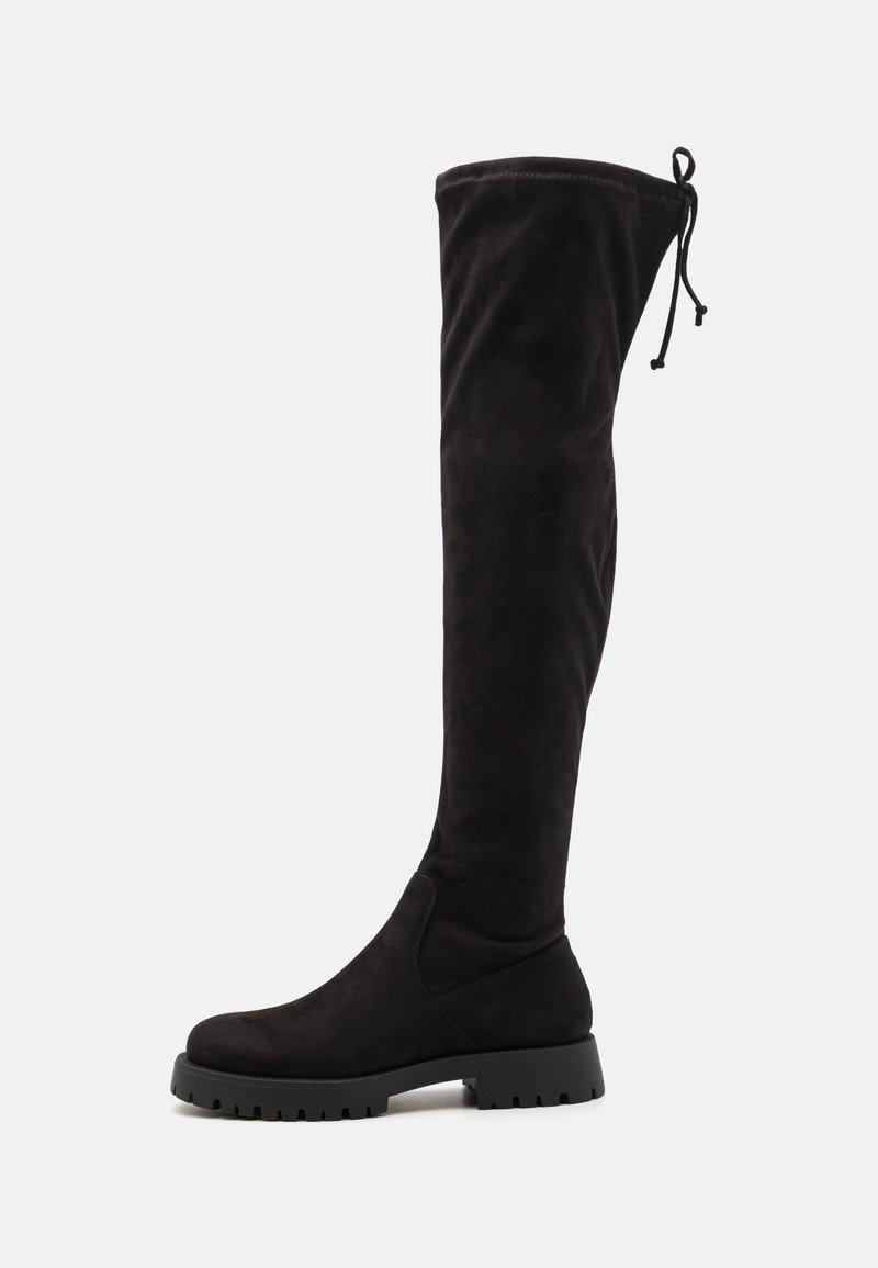 Anna Field Wide Fit Botas mosqueteras - black