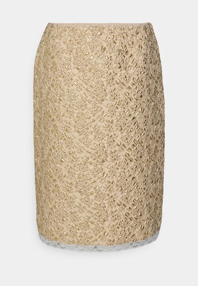 N°21 GONNA TESSUTO - Pliiatsseelik - giallo/oro