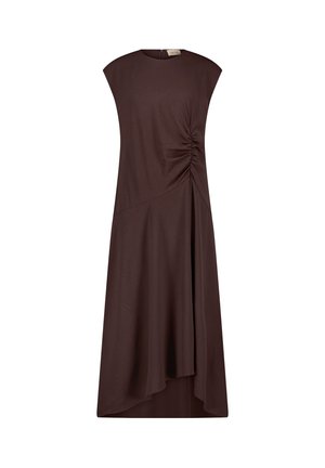 Cartoon, CARTOON MIT RAFFUNG MIDIKLEID - Maxikleid - dunkelbraun