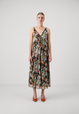 MAURIA - Vestido informal - black/multi-coloured