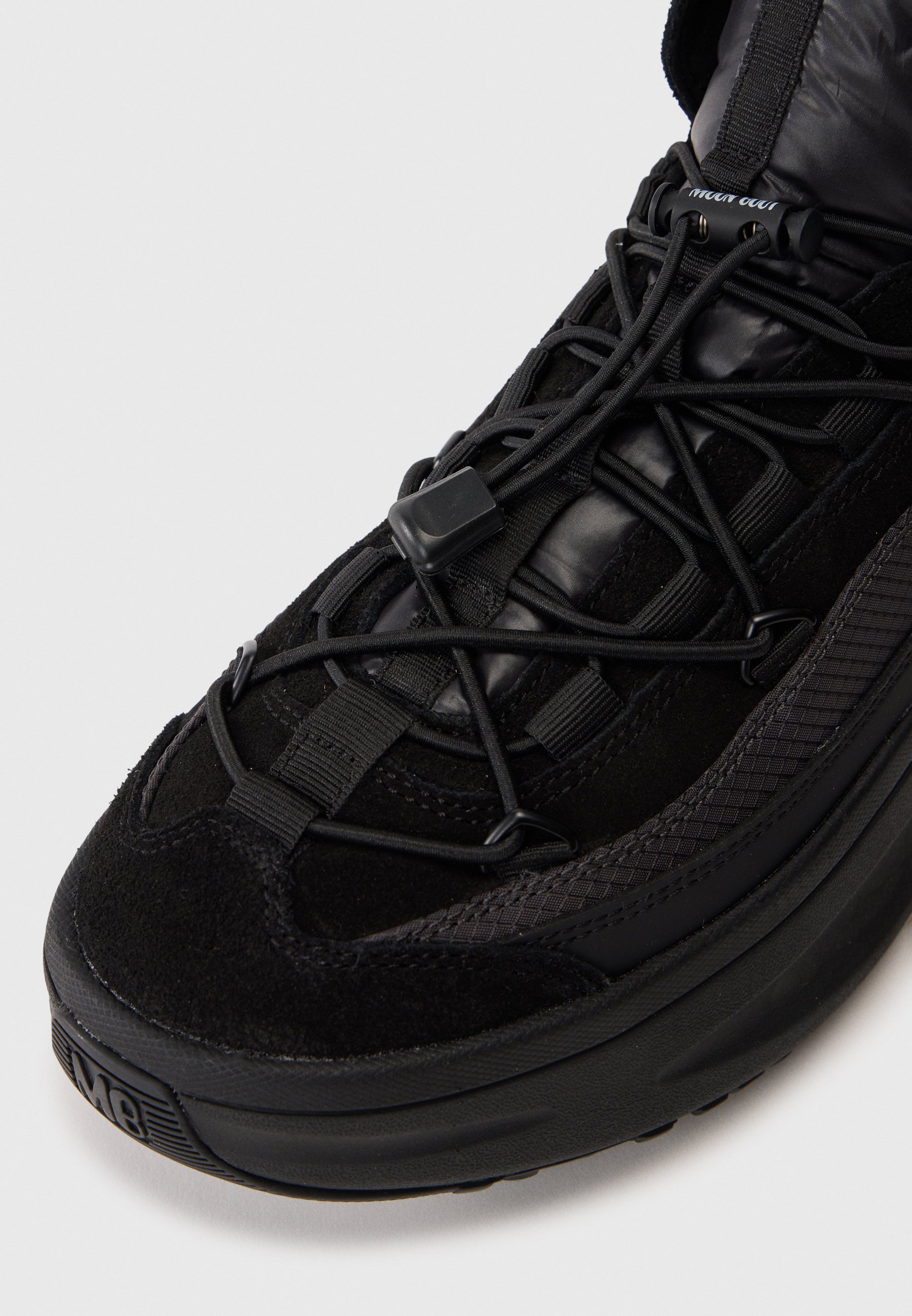Moon Boot MB MOON247 XLACE MID - Winter boots - black - Zalando.co.uk
