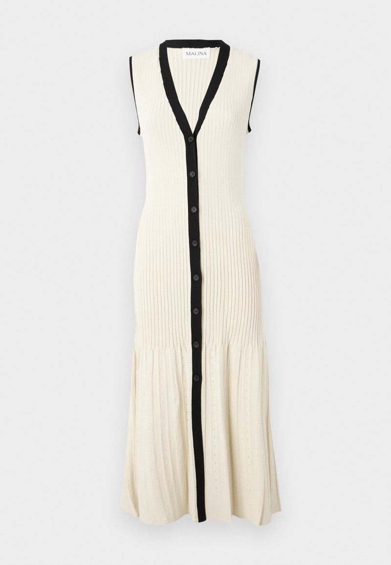 Malina Maxi-jurk crème