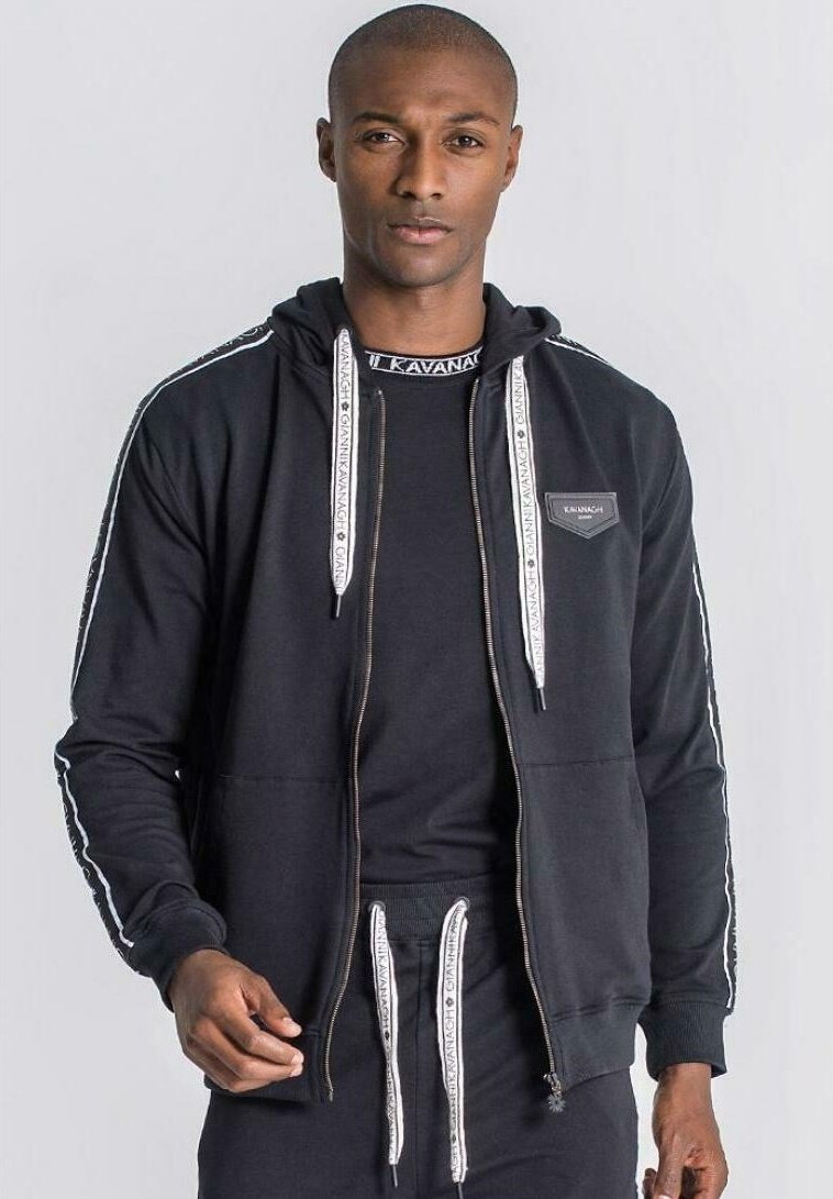 Gianni Kavanagh Sudadera con cremallera - black/negro - Zalando.es