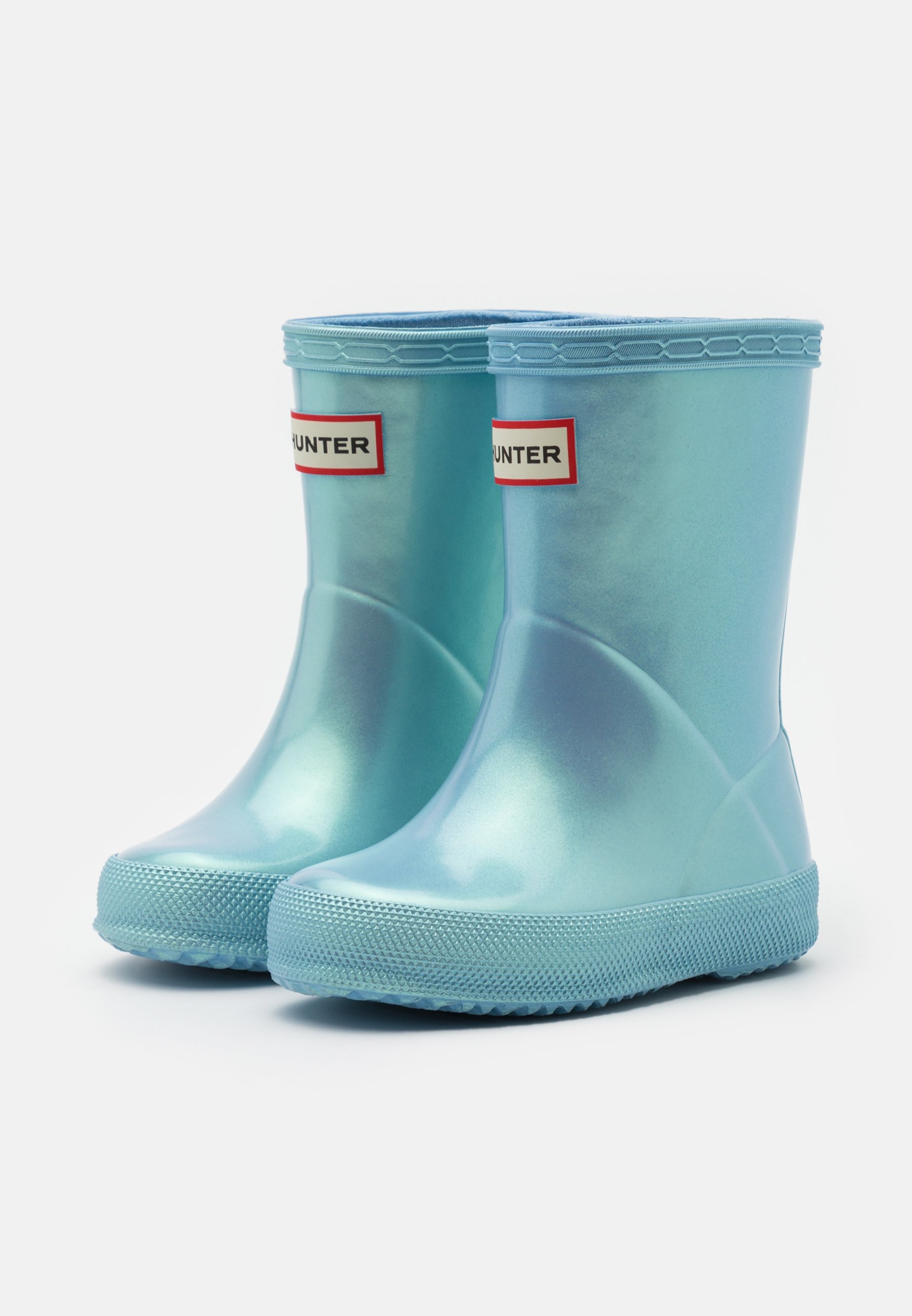 hunter boots vivid blue