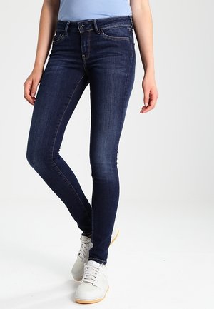 Skinny-Farkut - dark-blue denim
