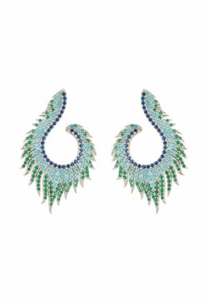 FLAME CLIP ON  - Earrings - blue