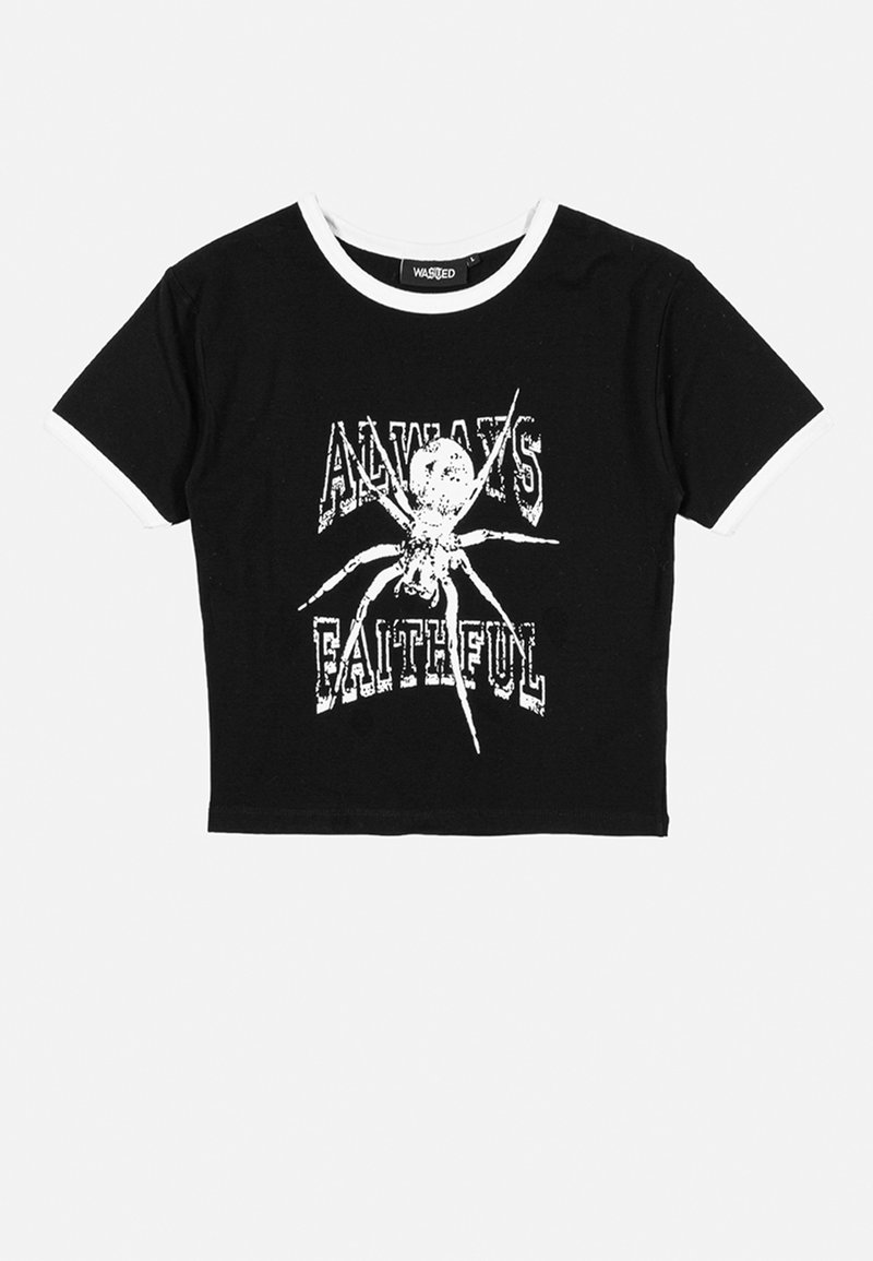 Wasted Paris T-shirt print zwart Wasted Paris T-shirt print zwart