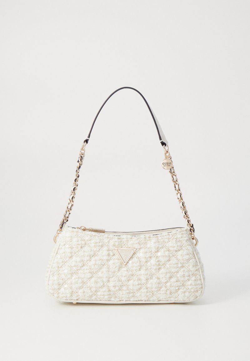 Guess GIULLY TOP ZIP  - Mala de mão - ivory