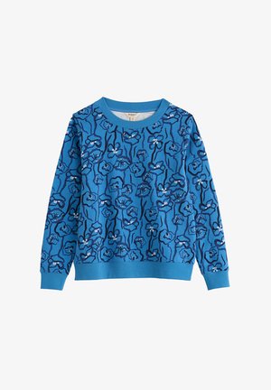 Seasalt Cornwall, Sweatshirt - poppy stems sailboats