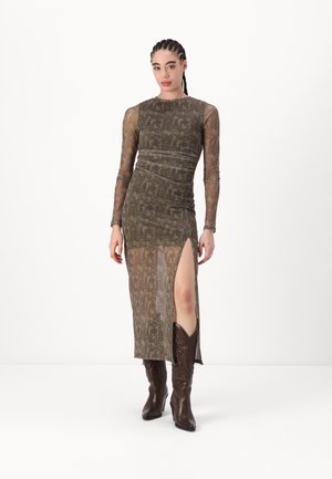 NMJUDITH MIDI DRESS - Jerseyklänning - kalamata