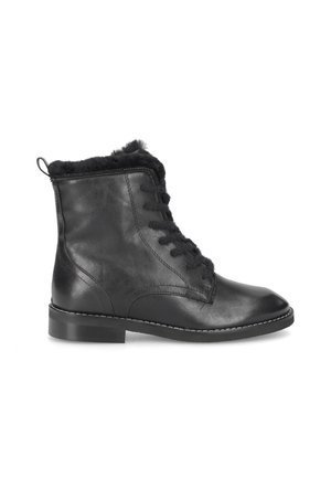 Donna Carolina, DONNA CAROLINA DAMEN - STIEFELETTEN CAROL FURFUR SCHWARZ 41 - Bottes de neige - schwarz