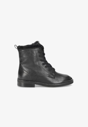 Donna Carolina, DONNA CAROLINA DAMEN - STIEFELETTEN CAROL FURFUR SCHWARZ 41 - Bottes de neige - schwarz
