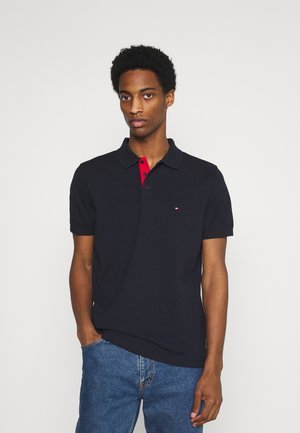 CONTRAST PLACKET REGULAR - Polotričko - desert sky