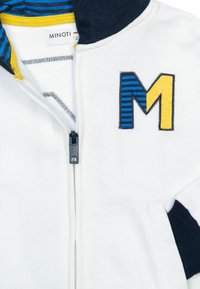 MINOTI ZIP THROUGH HOODIE - Mikina na zip - white