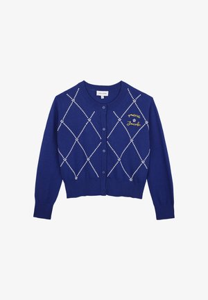 MARC JACOBS KIDS, KNITTED CARDIGAN - Gilet - navy