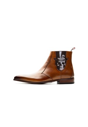 MR LUCKY SCARFACE - Cowboy-/Bikerstiefelette - castano tan