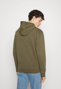 BOSS ZEFADE - Camisola com fecho - dark green