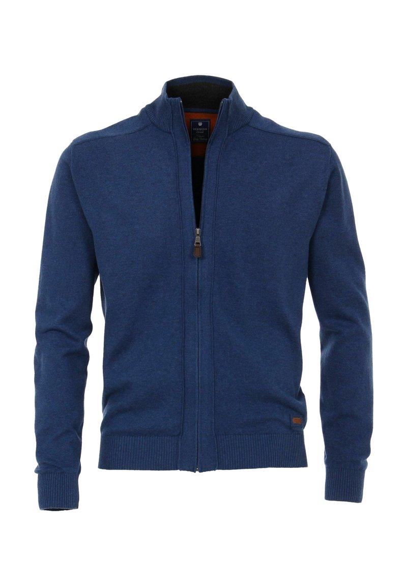 Herren Strickjacken | Redmond REDMOND Strickjacke blau/hellblau - AJ72042 Herren Strickjacken | Redmond REDMOND Strickjacke blau/hellblau - AJ72042