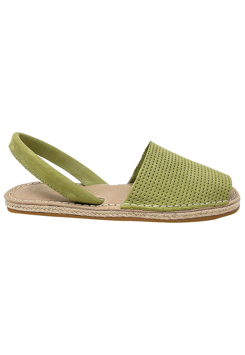 Damen Halbschuhe | LIBERITAE DANU Espadrille green/grün - PS44097 Damen Halbschuhe | LIBERITAE DANU Espadrille green/grün - PS44097