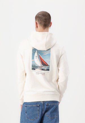 COLOR PHOTO HOODIE - Sudadera - ivory petal