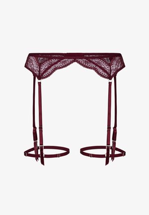 Hunkemöller, HUNKEMÖLLER ISABELLE SUSPENDERS - Jarretels - purple
