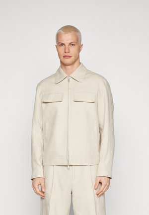 GIACCA CAMICIA UOMO - Leichte Jacke - cream