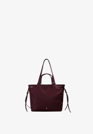 Scalpers, SCALPERS SCNY EDAY BUCKLE BAG - Bolso shopping - burgundy