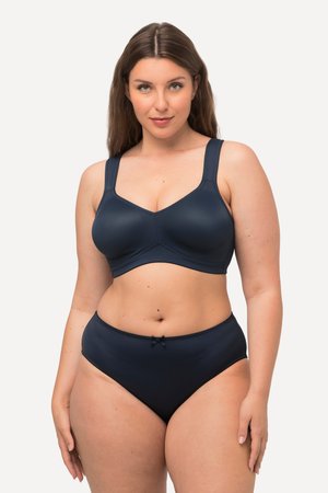 Ulla Popken, GROSSE GRÖSSEN 2-ER PACK, OHNE BÜGEL, VORGEFORMTE CUPS - T-shirt BH - dark blue