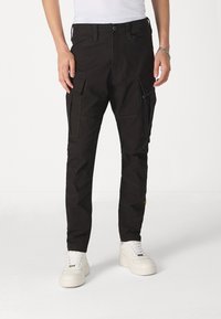 G-STAR - ZIP SKINNY  - Cargo trousers - black Thumbnail Image 1