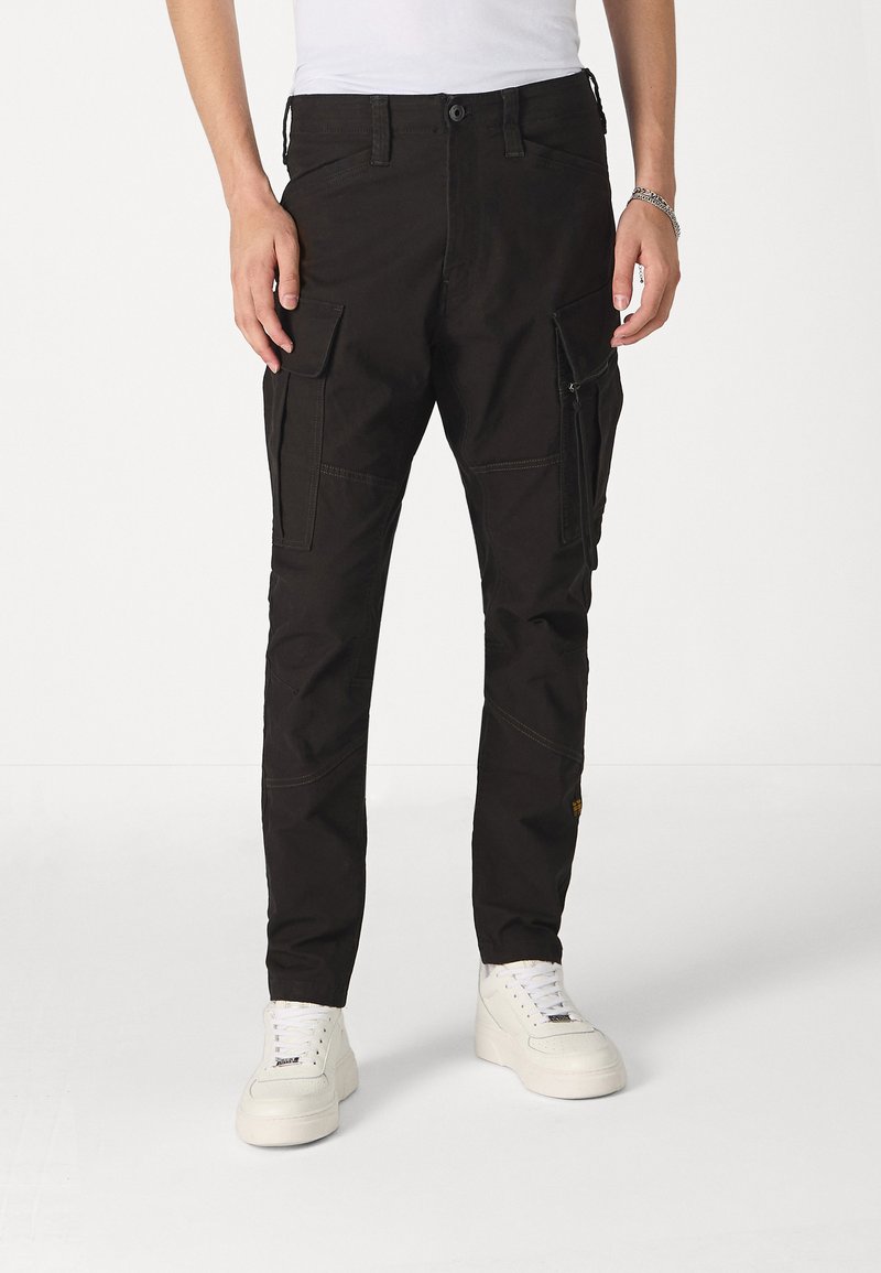 G-STAR - ZIP SKINNY  - Cargo trousers - black, Enlarge