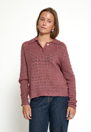 Pullover - rose brown