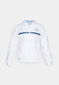 Unselected, white/blue bell