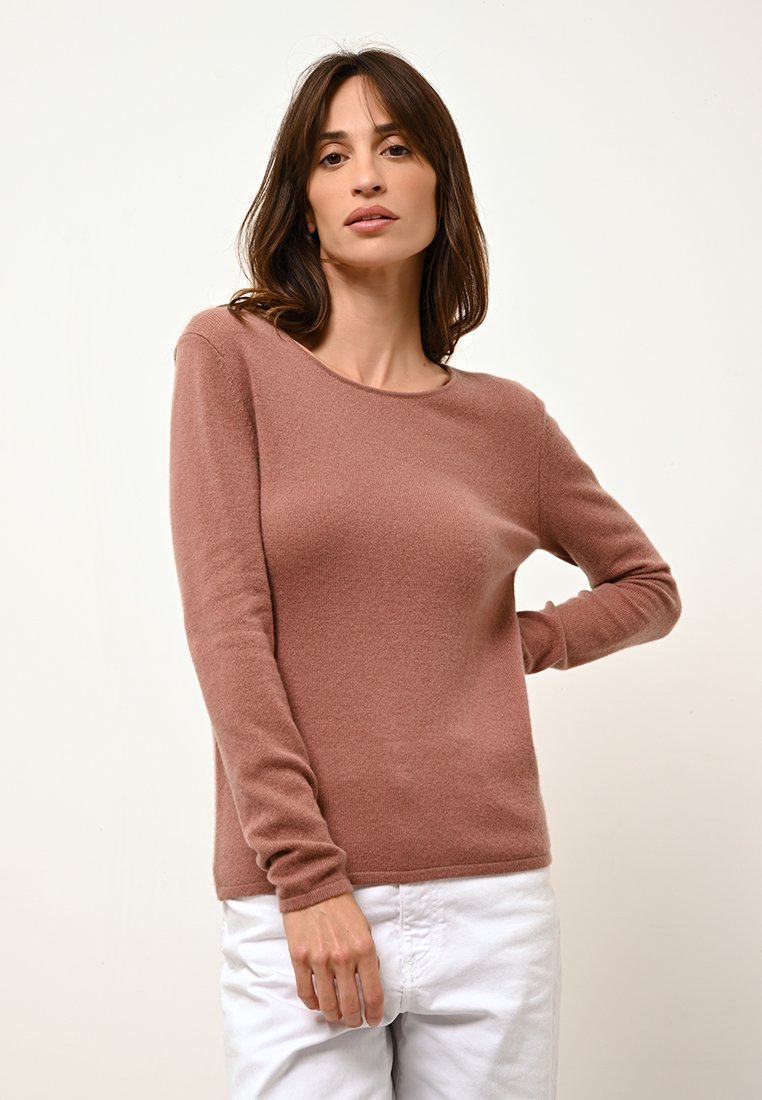 Just Cashmere Trui bruin