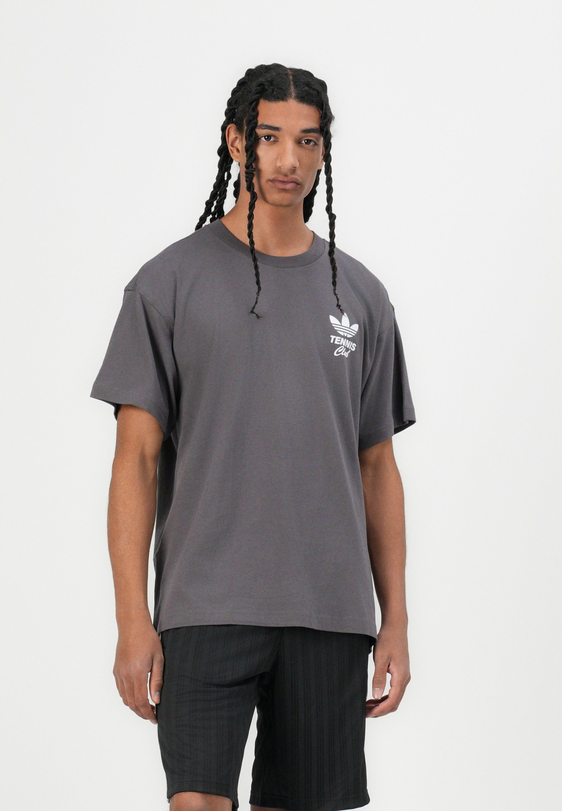 売れ筋商品|||アディダス Tシャツ レディース トップス BASKETBALL NEUTRAL - Print T-shirt - grey strata 楽天市場】adidas BASKETBALL TEE(Grey Strata)(アディダス