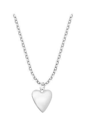 HEART - Halskæder - silver coloured