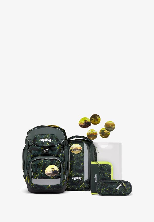 LUMI-EDITION PACK-SET 6-TEILIG - Schulranzen Set - grau