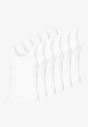 6 PACK - Undershirt - weiß