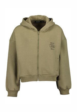 Sweatjacke - oliv