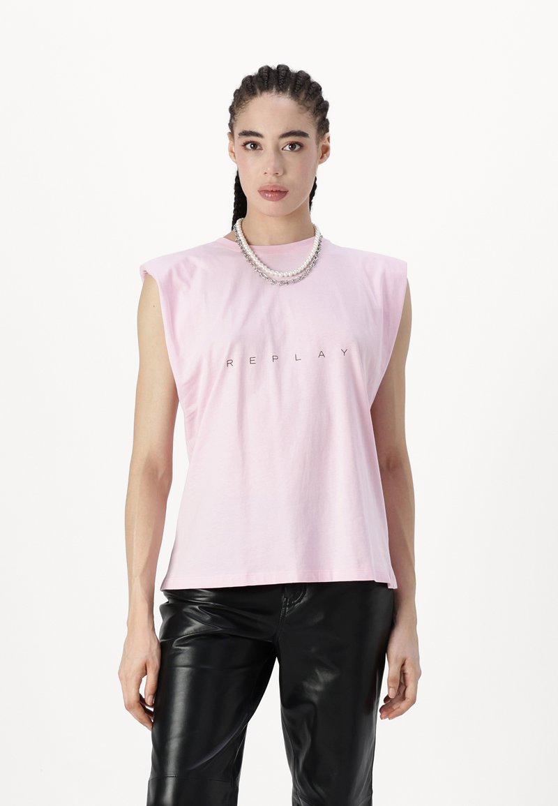 Replay - T-shirt z nadrukiem