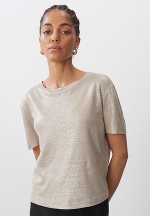 KELUISE - T-shirt basique - soft oat