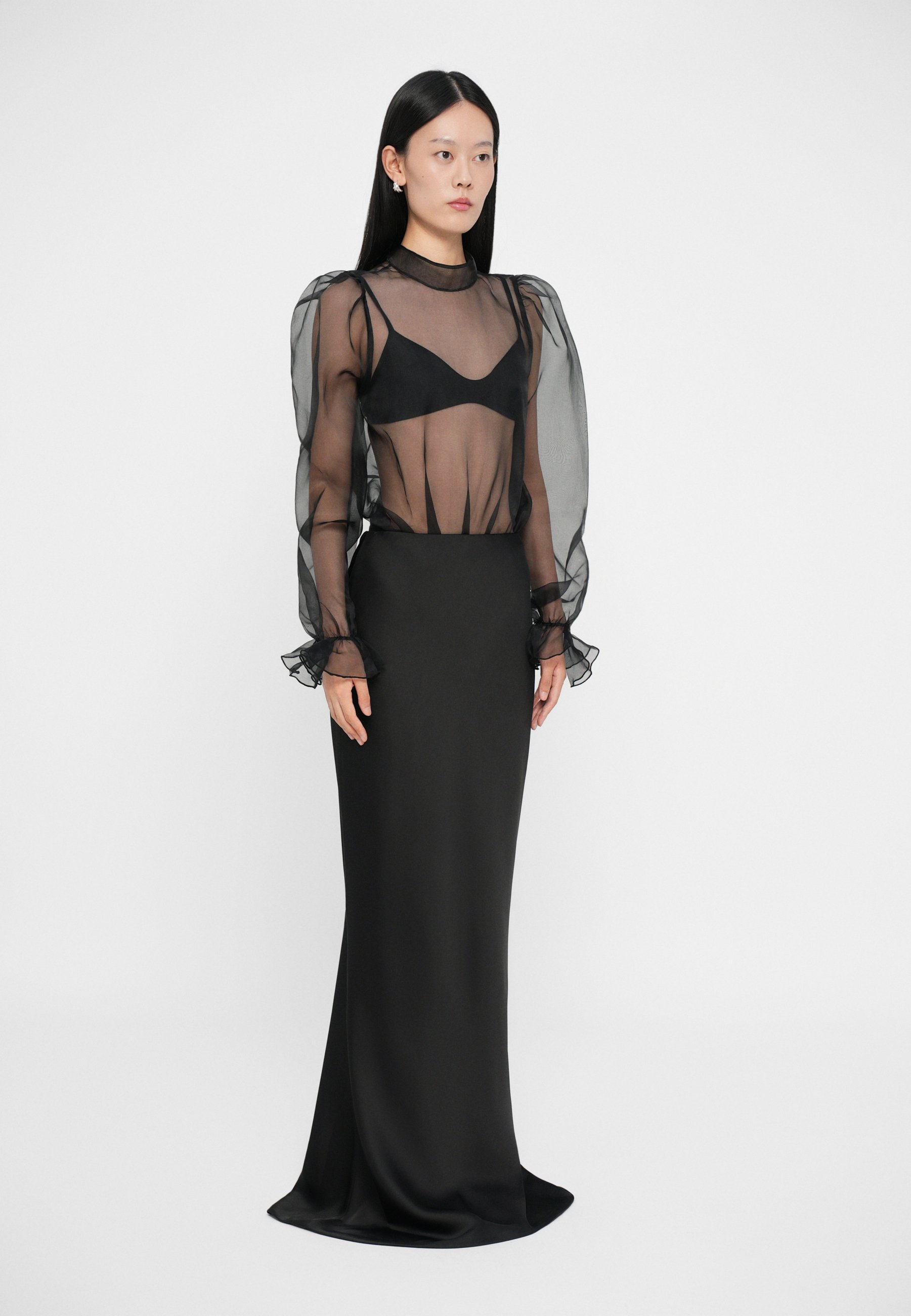 Undress Code MAGIC TOUCH BODYSUIT THONG - Blouse - black - Zalando