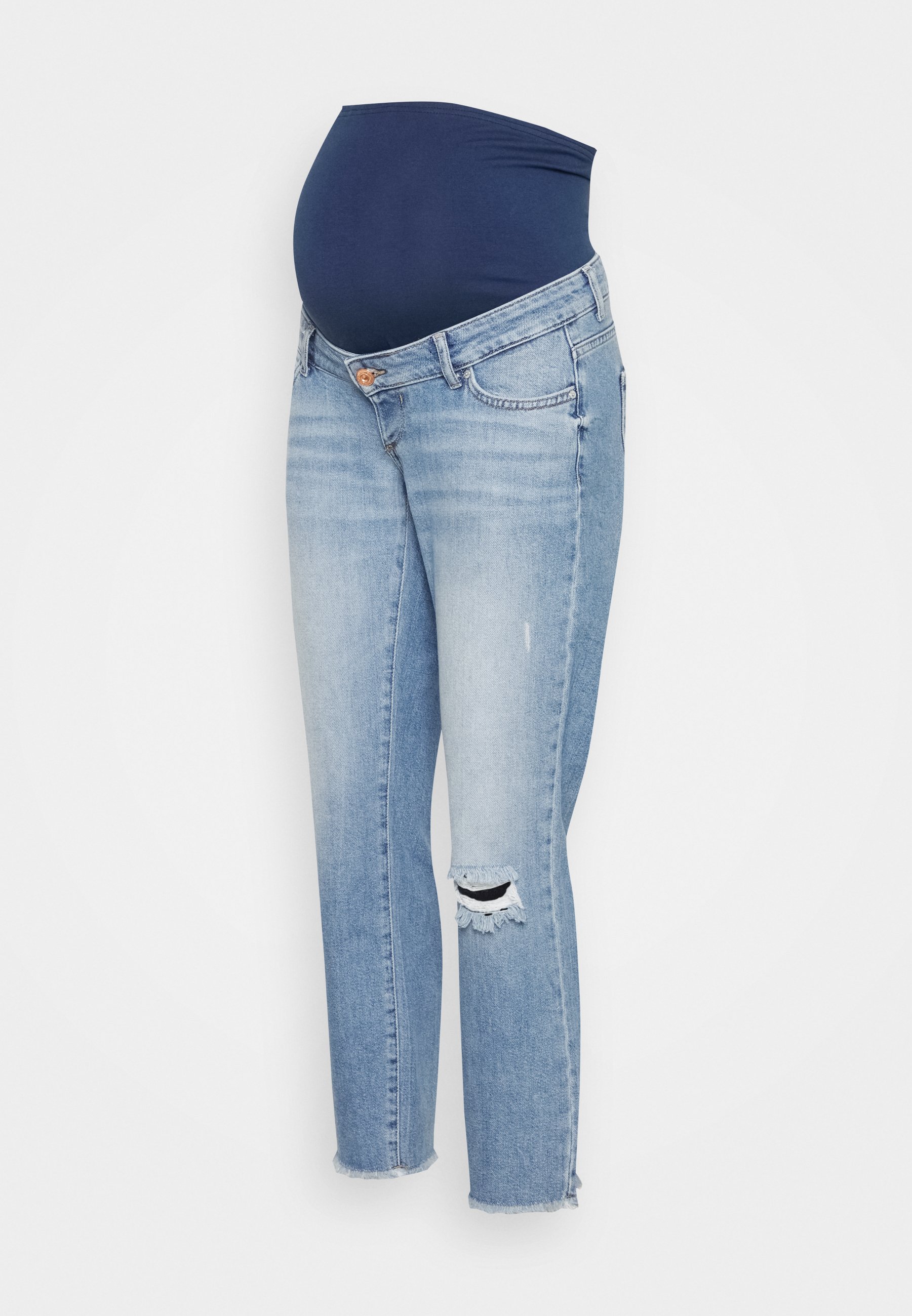 ONLY MATERNITY OLMEMILY LIFE - Jeans baggy - light medium blue denim/celeste  - Zalando.it