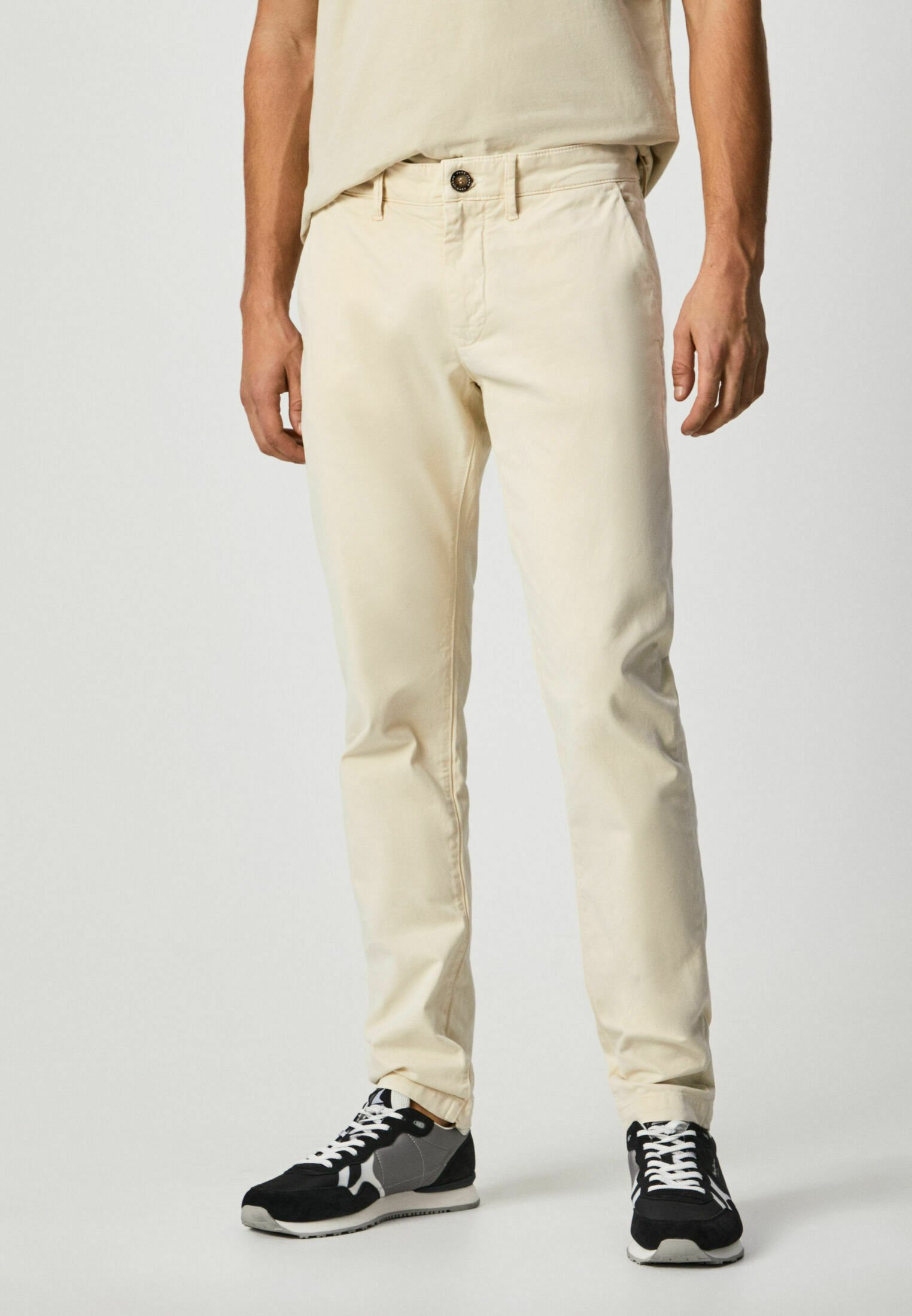Pepe Jeans JAMES - Pantalones chinos - beige - Zalando.es