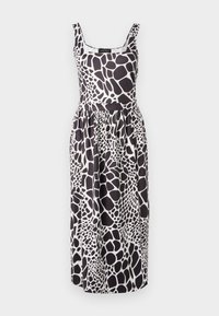 PRINTED DRESS - Cocktailjurk - black