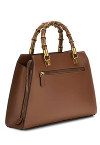 Guess STEPHI SATCHEL - Sac à main - hellbraun
