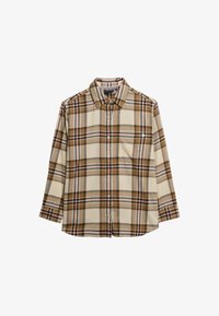 Non sélectionné, beige cream check