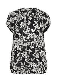 Neselectat, black deep chalk paisley