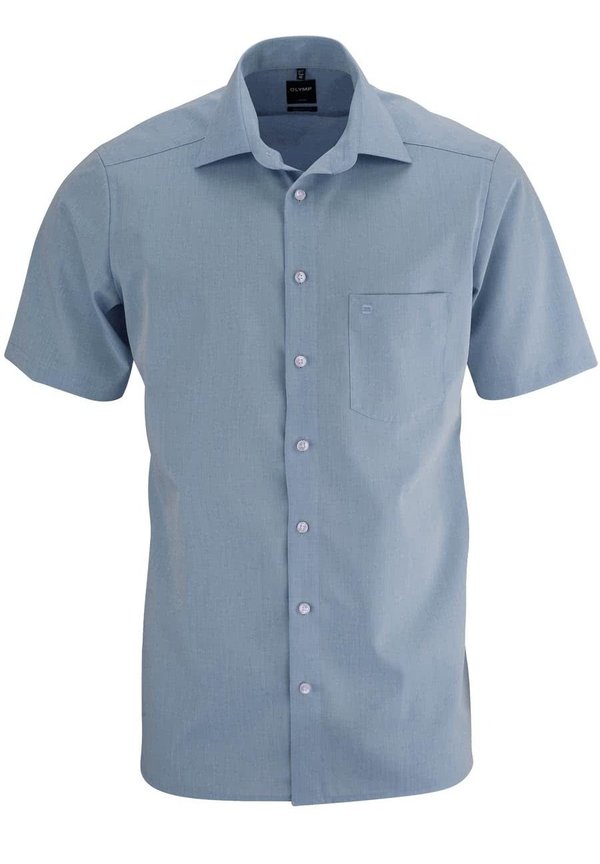 LUXOR MODERN FIT HALBARM CHAMBRAY  - Hemd - hellblau