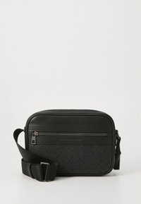 Tommy Hilfiger MONOGRAM REPORTER - Schoudertas - black