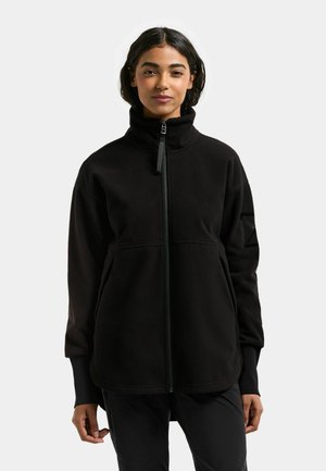 RONJA WINDPROOF FULL-ZIP - Forro polar - black